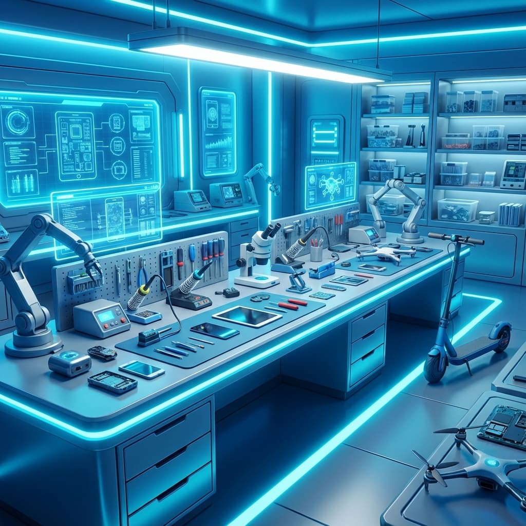 Notre atelier de réparation